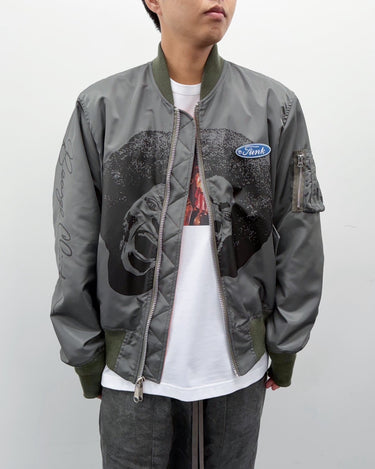 27SS予約受付中<br>【JUNYA WATANABE MAN】<br>"George Clinton" MULTI PATCH BOMBER JACKET