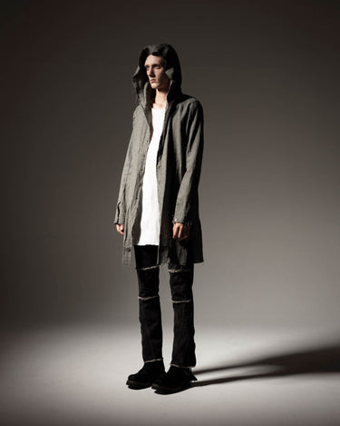 受注生産アイテム<br>期間限定受注受付中(9/11～9/13まで)<br>【prasthana】<br>modular leg denim pants (one wash)