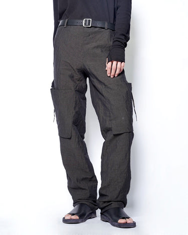 【m.a+】<br>6 POCKET STRAIGHT PANTS w/ZIPPED POCKETS