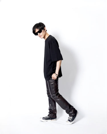 イベント期間限定アイテム<br>(6月27日～7月5日まで)<br>【KANEMASA PHIL】<br>36G High Twist SS Tee (BLACK)