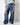 【INSCRIRE】<br>Baggy 5 Pocket DAMAGED&SPRAY (UNISEX)