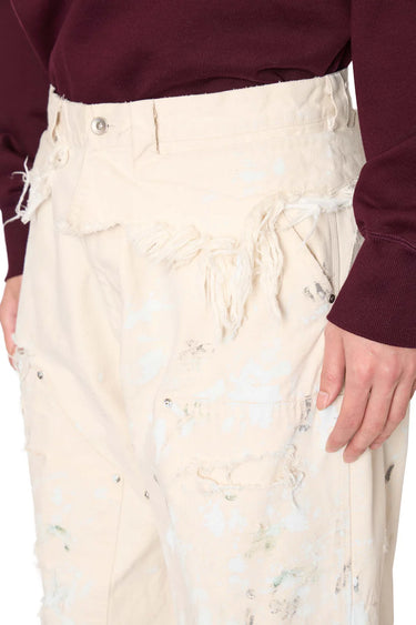 新入荷<br>【kolor】<br>DAMAGED DOUBLE KNEE PANTS