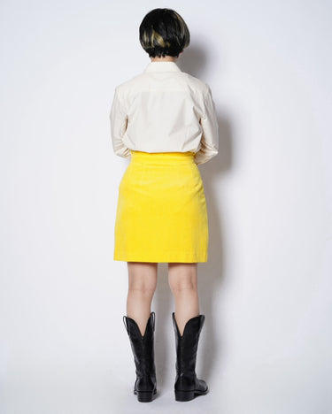 【SATORU SASAKI】<br>DOUBLE-BELTED<br>MINI SKIRT