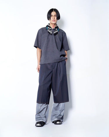 【kolor】<br>COLLAR DOCKING POLO