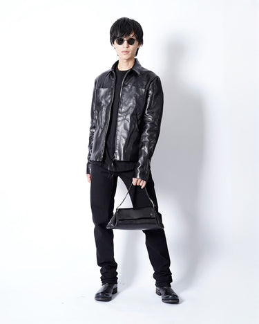 【m.a+】<br>SMALL ACCORDION BAGUETTE HAND BAG