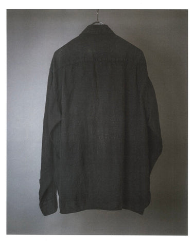 受注生産アイテム<br>期間限定受注受付中(7月31日～8月2日まで)<br>【kiminori morishita】<br>Sashiko Hand-Embroidered Khadi Shirt