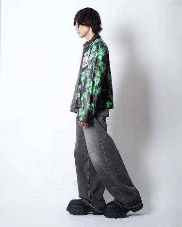 [Masu]<br>× Verdy<br>M.B.C Leather Sports Jacket