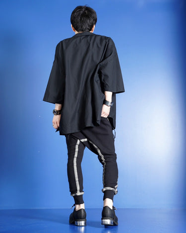[BORIS BIDJAN SABERI]<br>"LONGJOHN 2.2" F0406C<br>SARUEL PANTS<br>SEAM TAPED OBJECT DYED