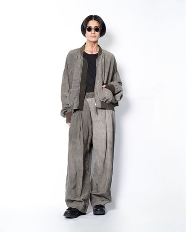 【ZIGGY CHEN】<br>STRIPED BOMBER JACKET