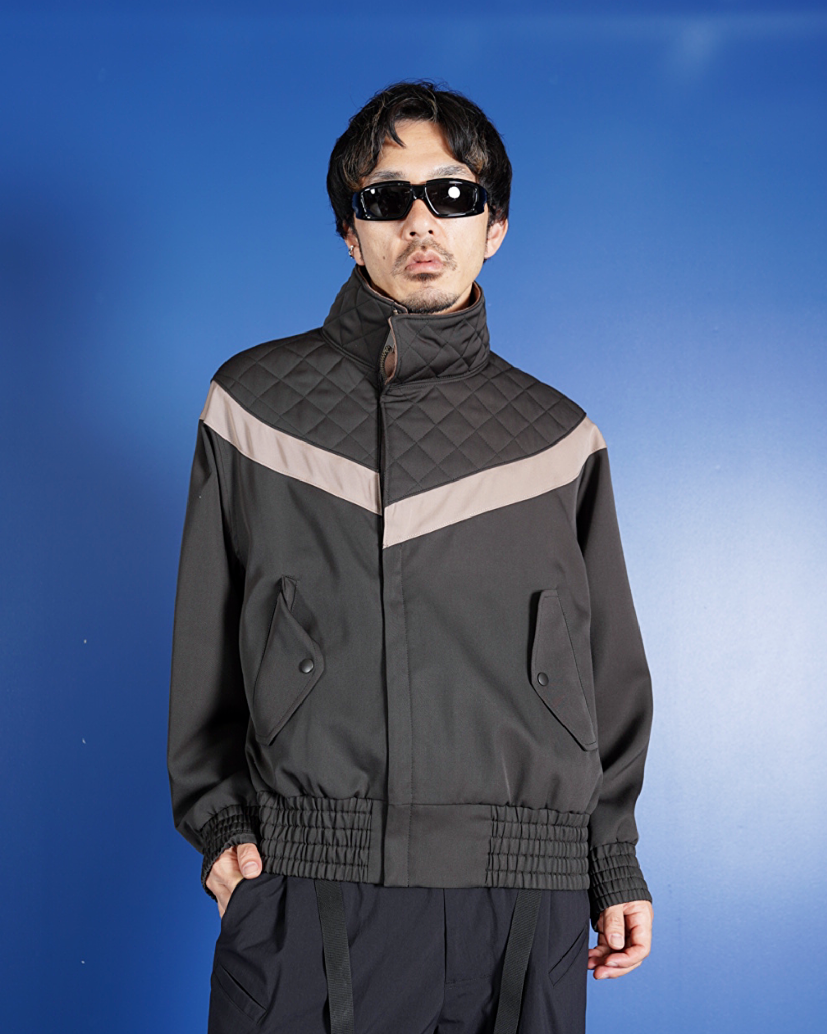 kolor ブルゾン kolor】QUILTING SHOULDER BLOUSON -Amanojak.