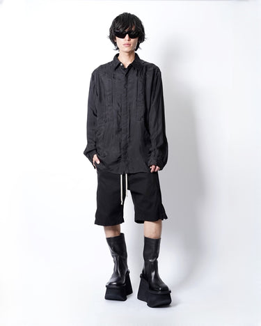 【RICK OWENS】<br>JUMBO FOGPOCKET OUTER SHIRTS -J-