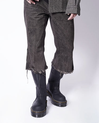 一部サイズ予約受付中<br>【RICK OWENS】<br>×Dr. Martens QUAD SOLE PULL ON BOOT
