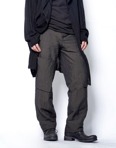 【m.a+】<br>6 POCKET STRAIGHT PANTS w/ZIPPED POCKETS
