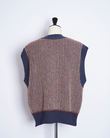 【ENSW】<br>"HAZASHI"KNIT VEST