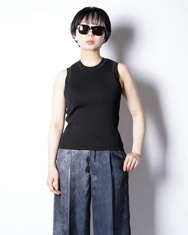 【08sircus】<br>PE/RY RIBBED<br>TANK TOP