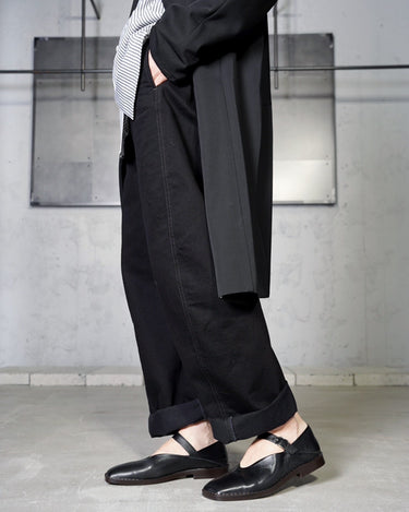 【LEMAIRE】<br>BALLERINA SHOES -SHINY UPPER LEATHER-