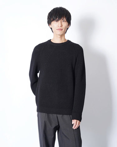 【BATONER】<br>SIGNATURE<br>CREW NECK<br>-WOOL-