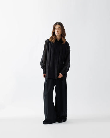 イベント期間限定アイテム<br>(3月7日～3月15日まで) <br>【SUBLATIONS】 <br>SHEER TUCK DRESS SHIRT .15