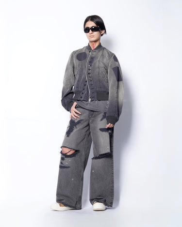 【MASU】<br>MB BAGGY JEANS ANGEL DAMAGE