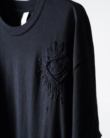 【kiminori morishita】<br>HAND EMBROIDERY TEE "EYE"