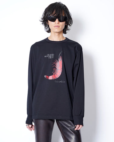 【kolor】<br>SHRIMP PRINT L/S TEE