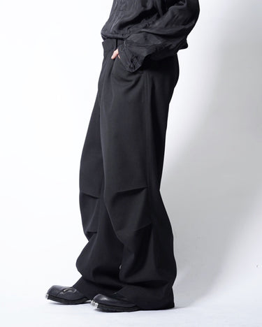 26AW予約受付中<br>【OVERCOAT】<br>Wool Cargo Pants