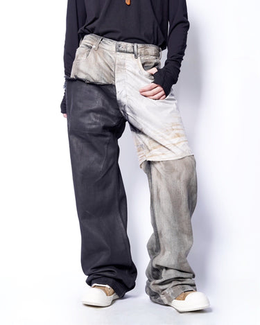【RICK OWENS DRKSHDW】<br>GETH JEANS-COMW1A-