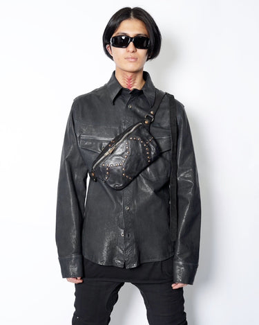 【GUIDI】<br>-BV06_RV- SOFT HORSE FULL GRAIN SMALL CROSSBODY BAG