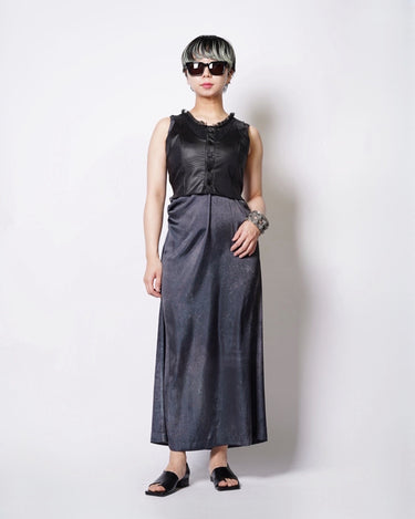 【VIVIANO】<br>FRONCE TULLE WAISTCOAT