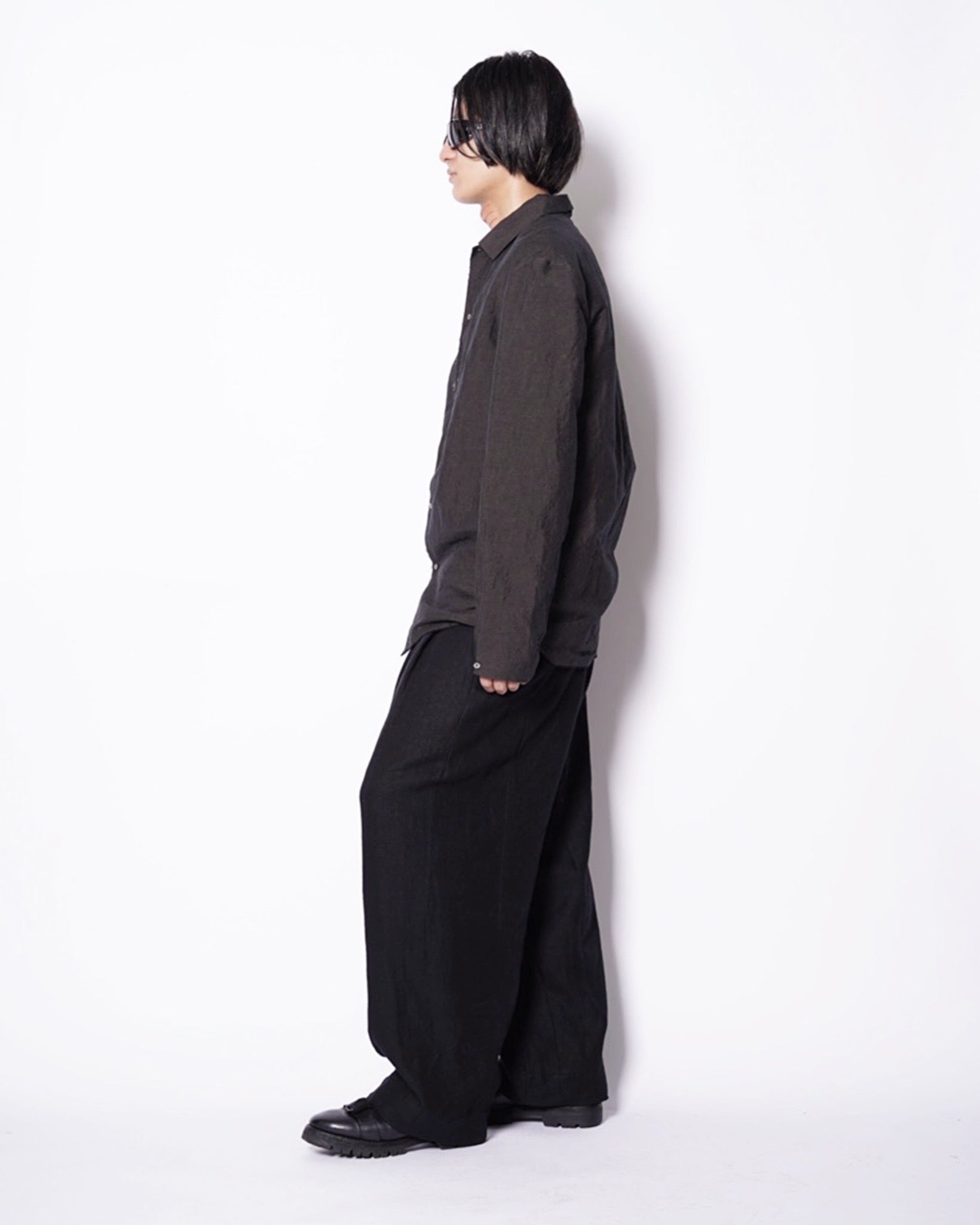 ma+】straight medium fit shirt -Amanojak.