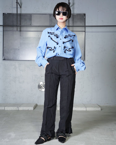 [TOGA Archives]<br>Acetate Twill Shirts