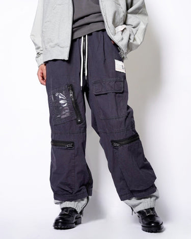 【Maison MIHARA YASUHIRO】<br>COMBINED FLIGHT PANTS
