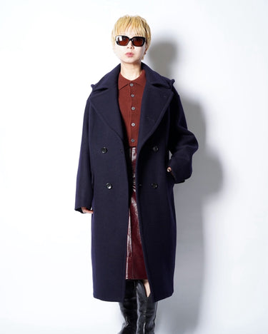 【TOGA ARCHIVES】<br>DOUBLE MELTON COAT (UNISEX)