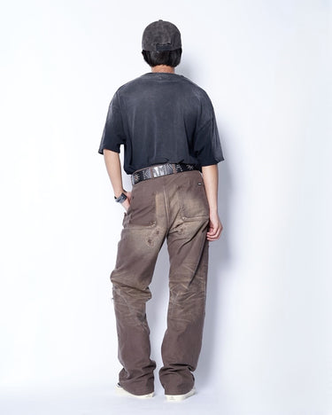 【KAMIYA】<br>Repaired Serge Work PANTS