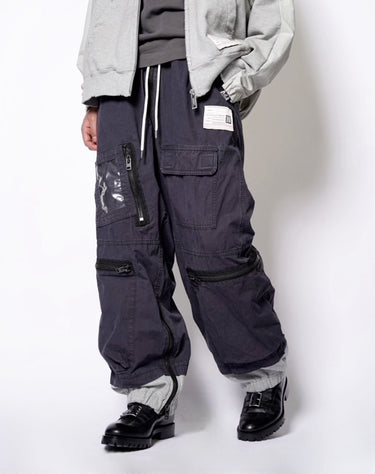 【Maison MIHARA YASUHIRO】<br>COMBINED FLIGHT PANTS