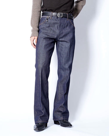 【TOGA ARCHIVES】<br>TOGA × Wrangler Semi-flare denim trousers