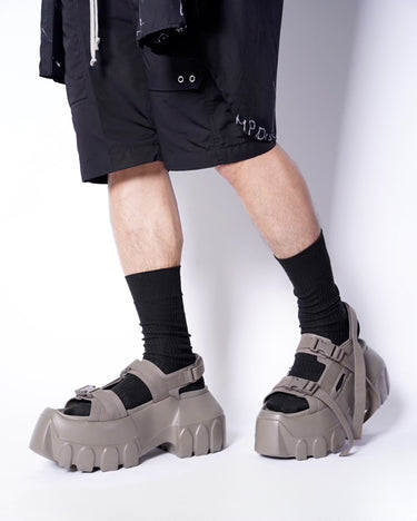 [RICK OWENS]<br>MEGA TRACTOR SANDAL-LOO-