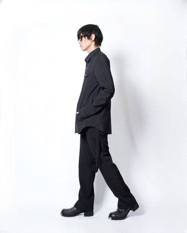 受注生産アイテム<br>期間限定受注受付中(8月15日～8月23日まで)<br>【FRACTION】<br>BONDAGE UTILITY SHIRT-TVWL-