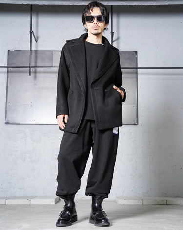 【MAXMARA】<br>"DIORAMA" TECHNICAL MESH TEDDY BEAR SHORT COAT (UNISEX)