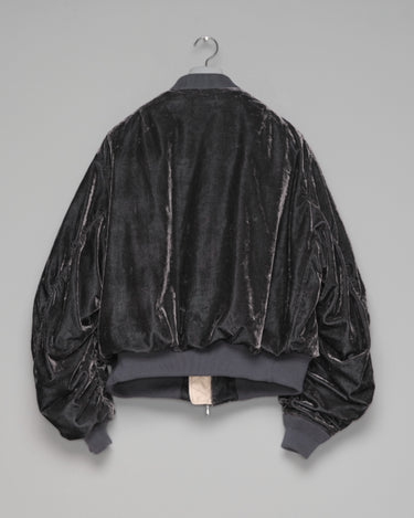 9/28(mon) 0:00 Launch<br>【MASU】<br>VC VELVET PUFFER BOMBER JACKET