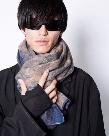 【SILVANA MANETTI】<br>"HARRY" SCARF -wool/camel-