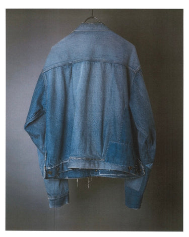 受注生産アイテム<br>期間限定受注受付中(7月31日～8月2日まで)<br>【kiminori morishita】<br>Hand-Remade Denim Jacket