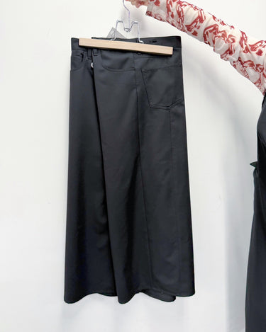 27SS予約受付中<br>【JUNYA WATANABE】<br>W00L WRAP SKIRT