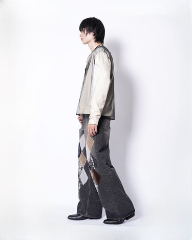 【MASU】<br>MB DIAMOND WIDE JEANS