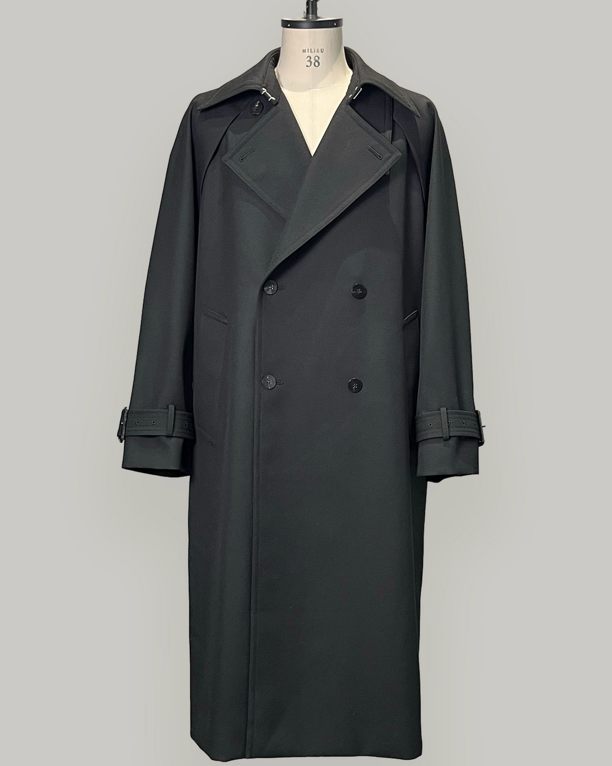 OVERCOAT】-Wool Trench Coat-Amanojak.