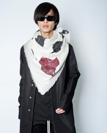 【SILVANA MANETTI】<br>"ROSA" SCARF -cashmere/silk-