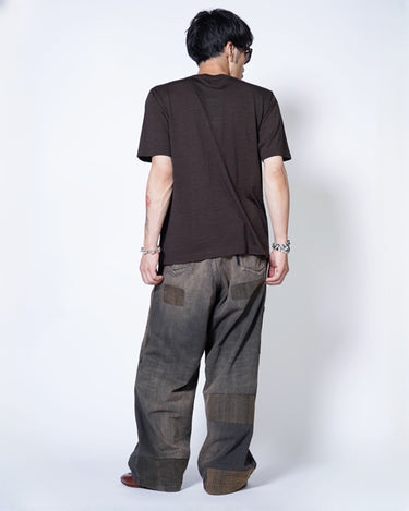 【BATONER】<br>WOOL CREW NECK T-SHIRT