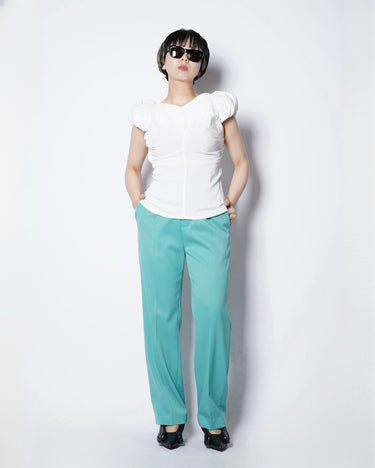 【MM6】<br>SMOOTH WOOL<br>STRAIGHT PANTS