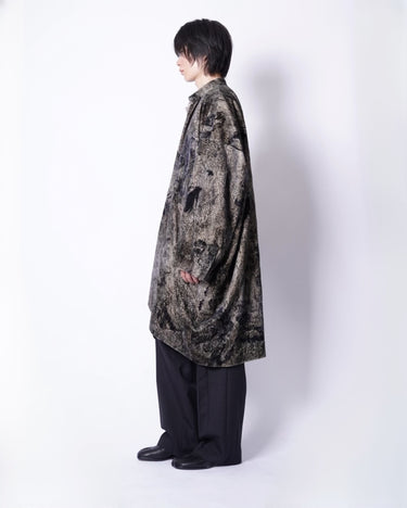 【ZIGGY CHEN】<br>SHAWL COLLAR VELVET COAT