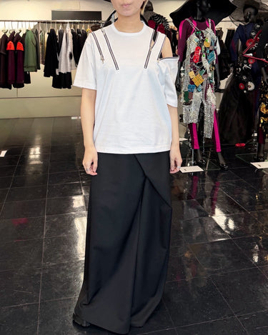 27SS予約受付中<br>【JUNYA WATANABE】<br>ZIP DETAIL TEE